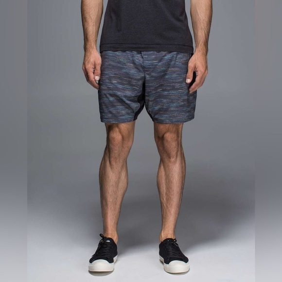 Lululemon Surge Short Mens Size Medium 7" Lux Reflective Running Athletic Shorts - Picture 2 of 12